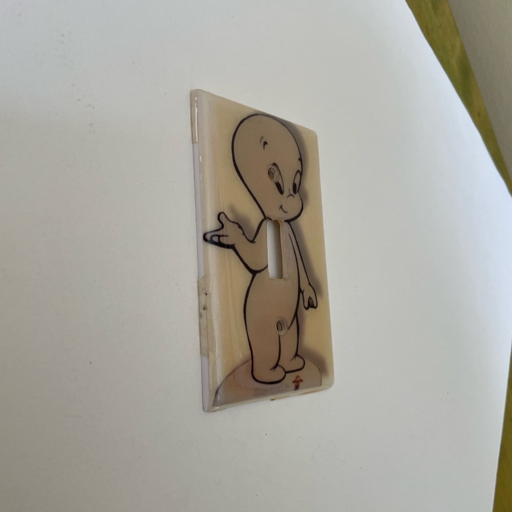 VINTAGE CASPER SWITCH PLATE - Picture 4 of 8